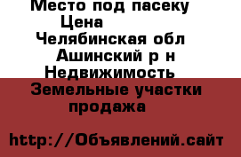 Место под пасеку › Цена ­ 69 000 - Челябинская обл., Ашинский р-н Недвижимость » Земельные участки продажа   